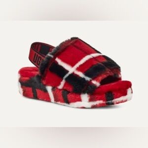 Ugg fluff yeah slides sz 5